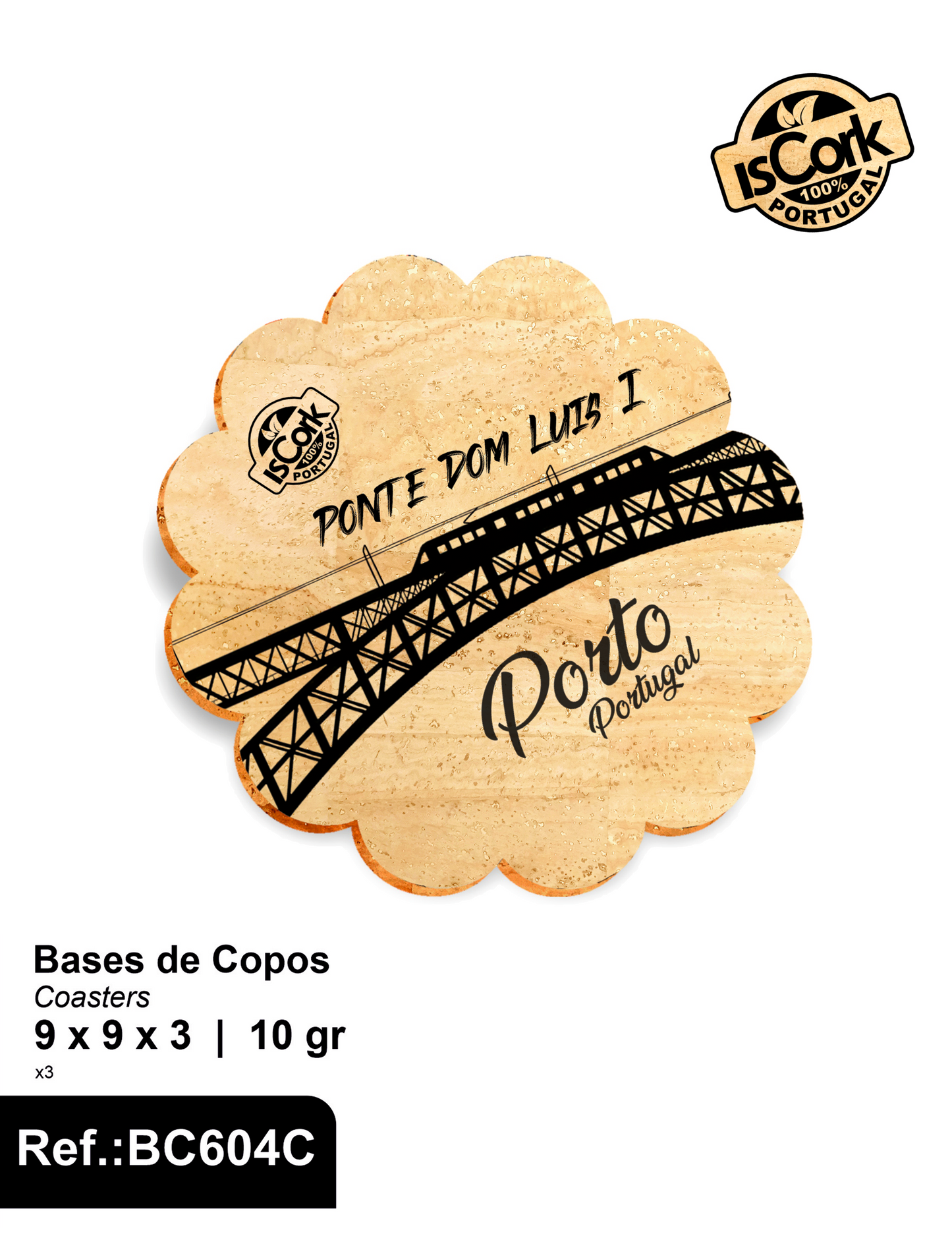 Base de Copos Porto I-135