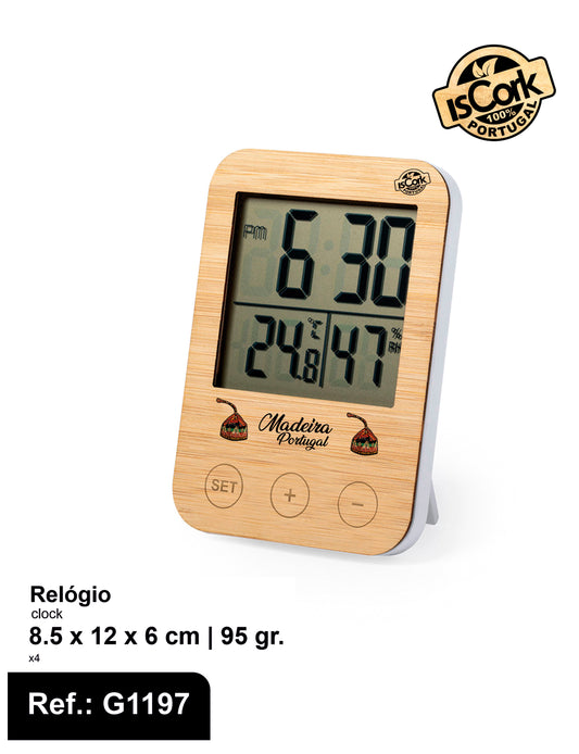Relógio Madeira I-13