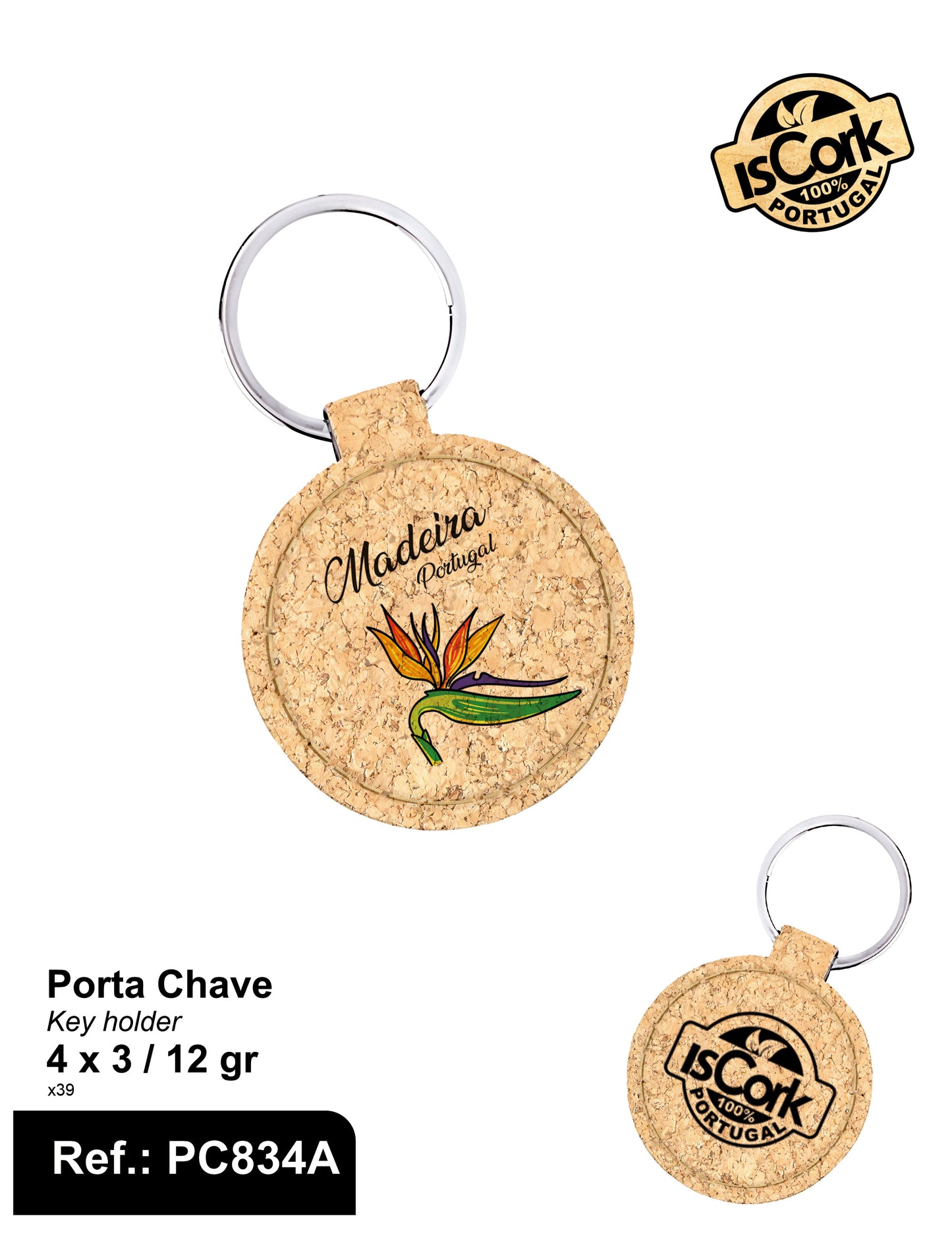 Porta Chaves Redondo Madeira I-14