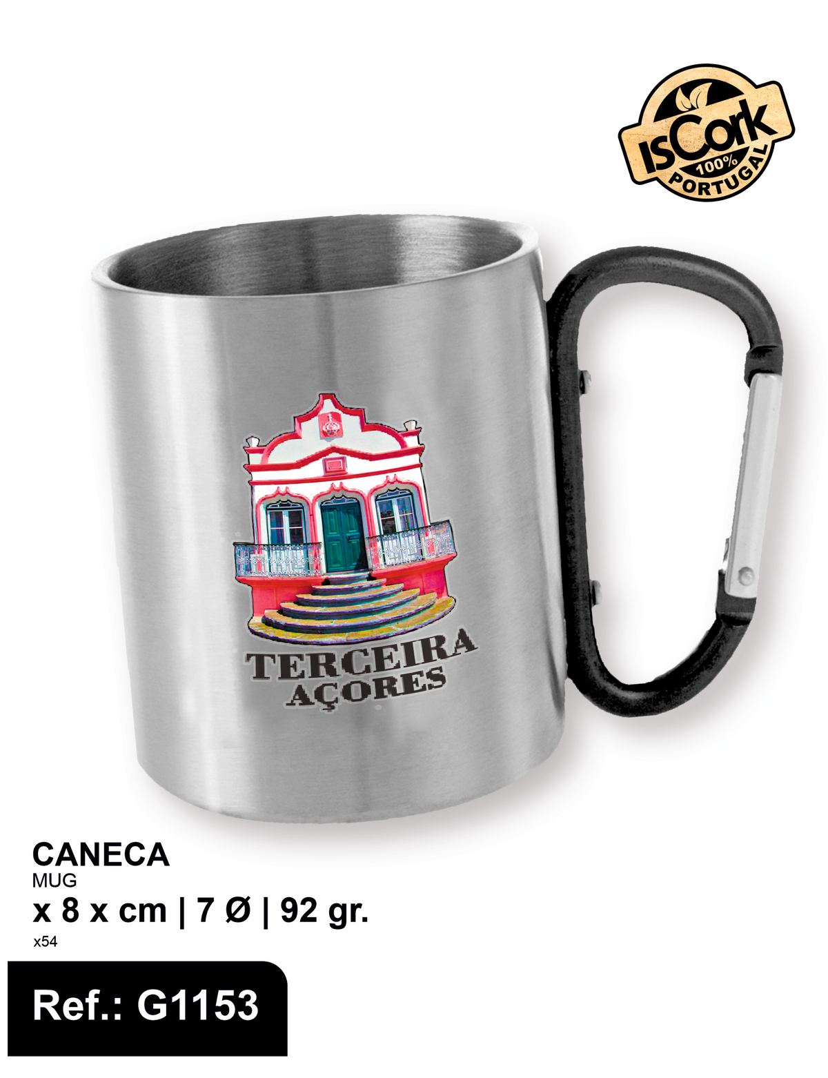Caneca Metal Terceira I-14