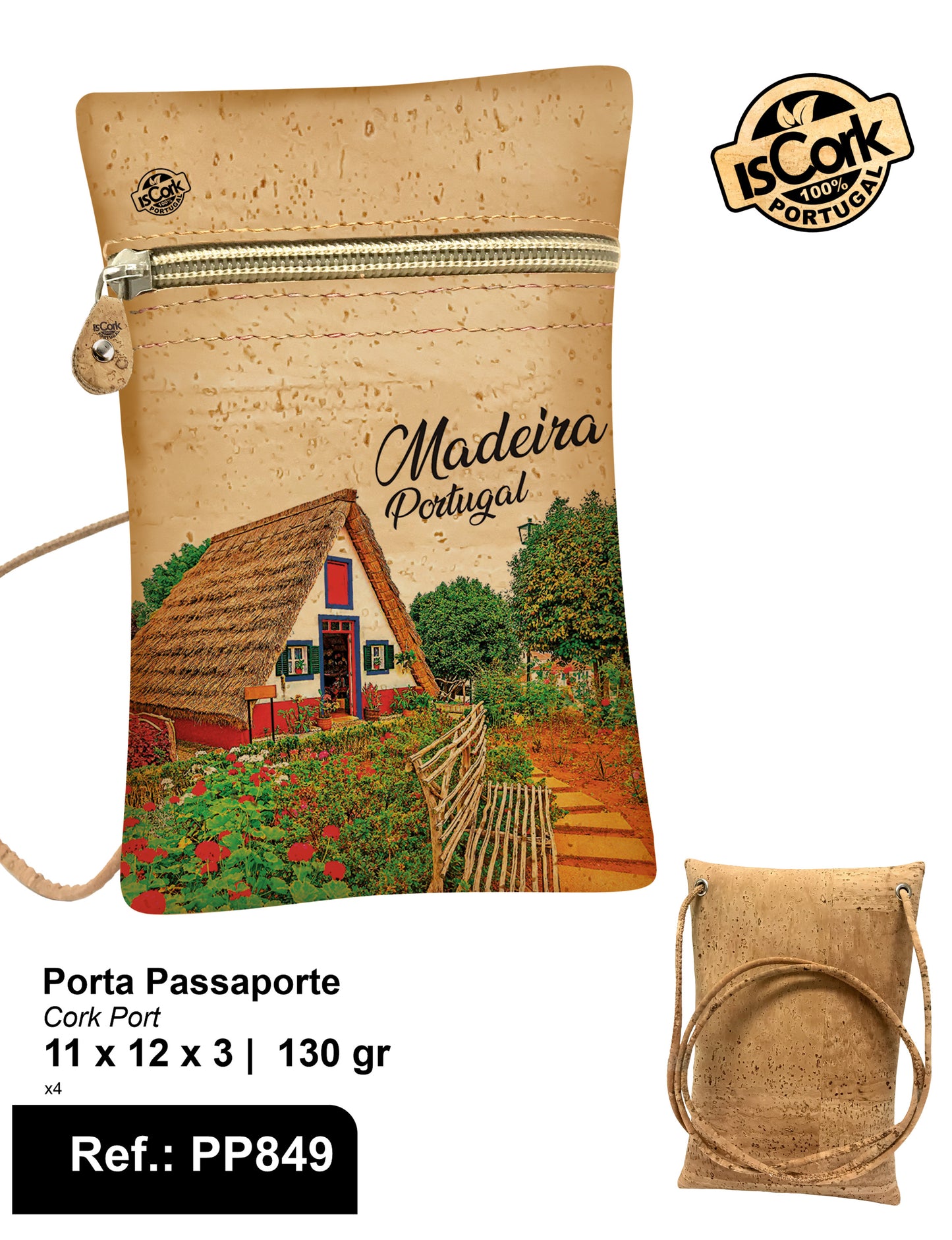 Porta pasaporte - Ref. PP849