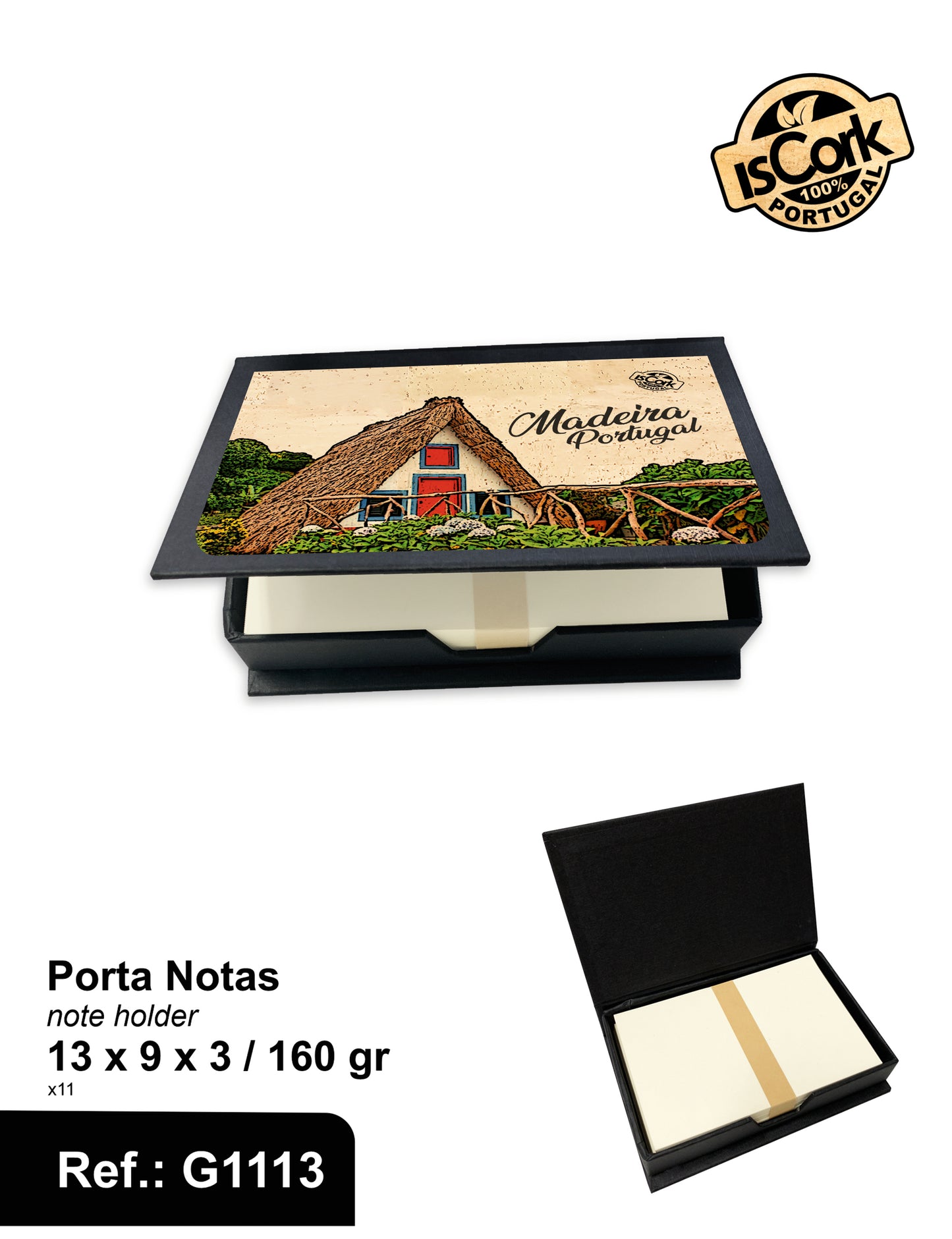 Porta Notas Madeira I-15