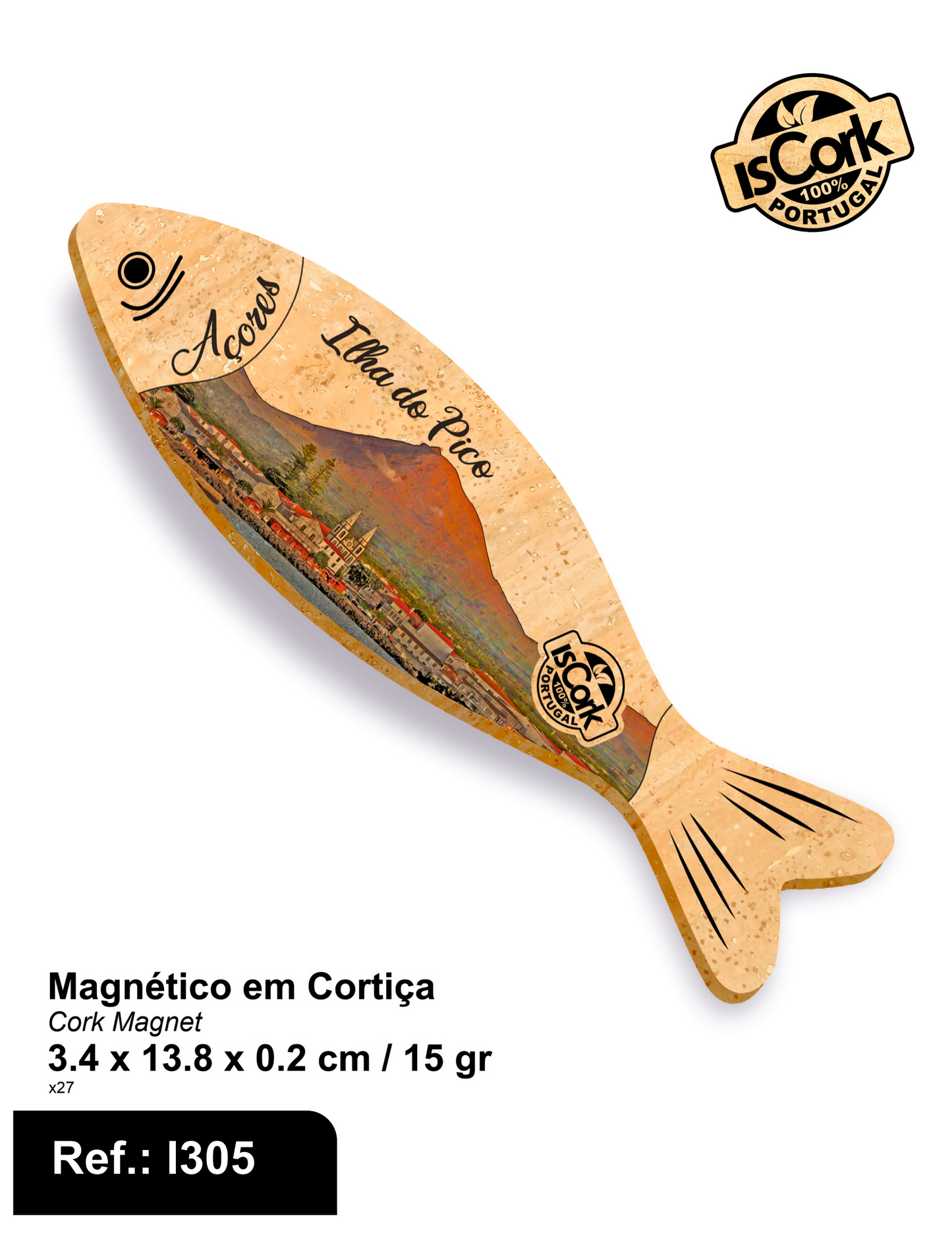 Magnético Sardinha Pico I-16