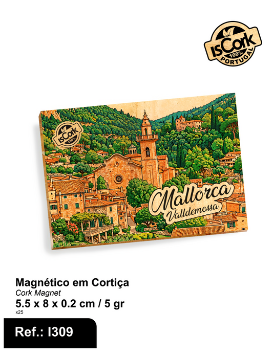 Mallorca Rectangular Magnet I-18