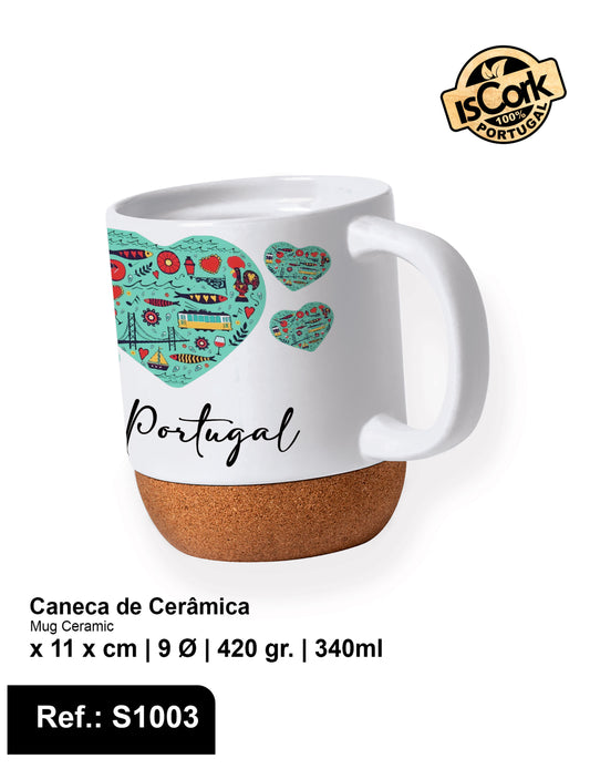 Caneca Cortiça Portugal I-19