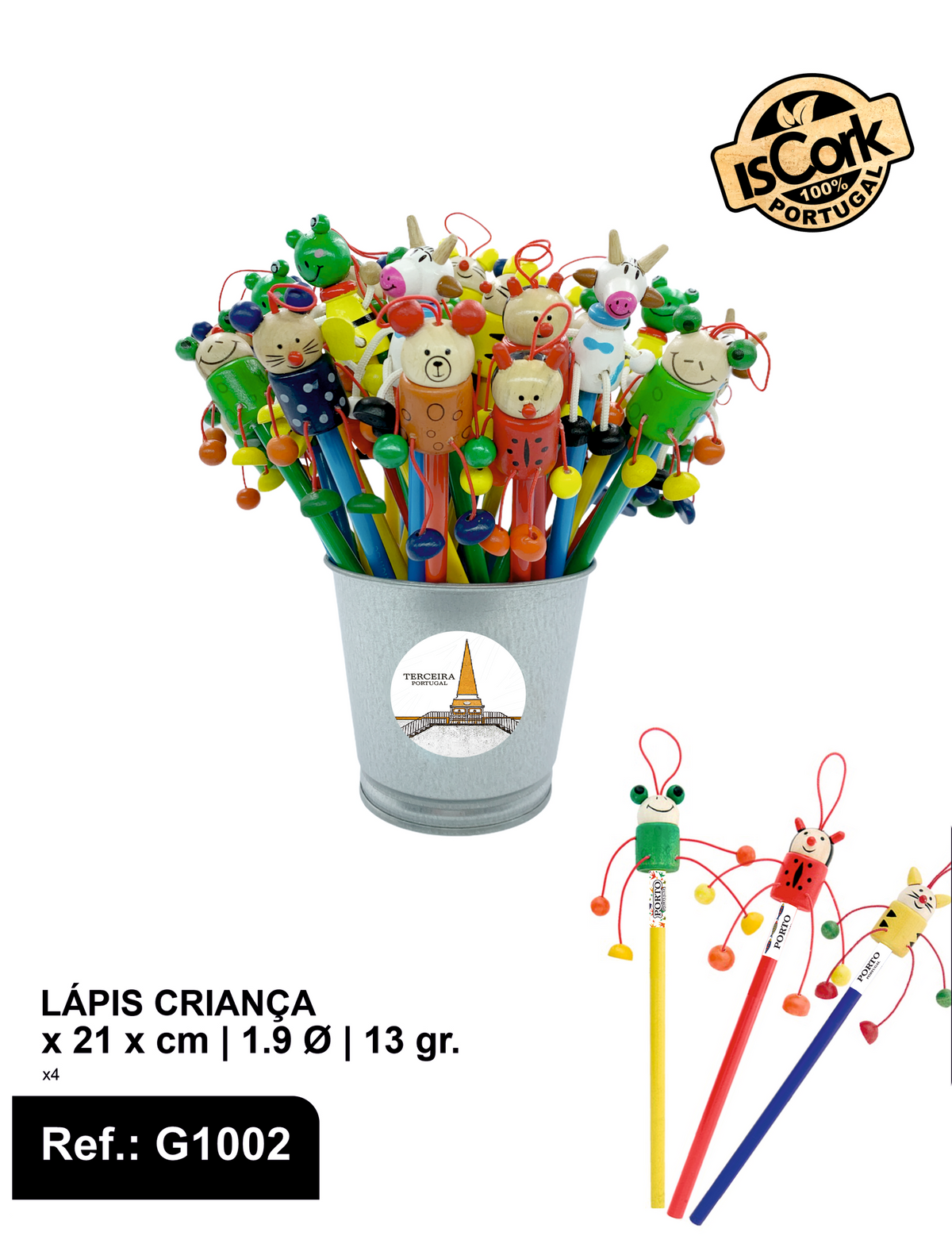 Balde Lápis Criança Terceira I-22
