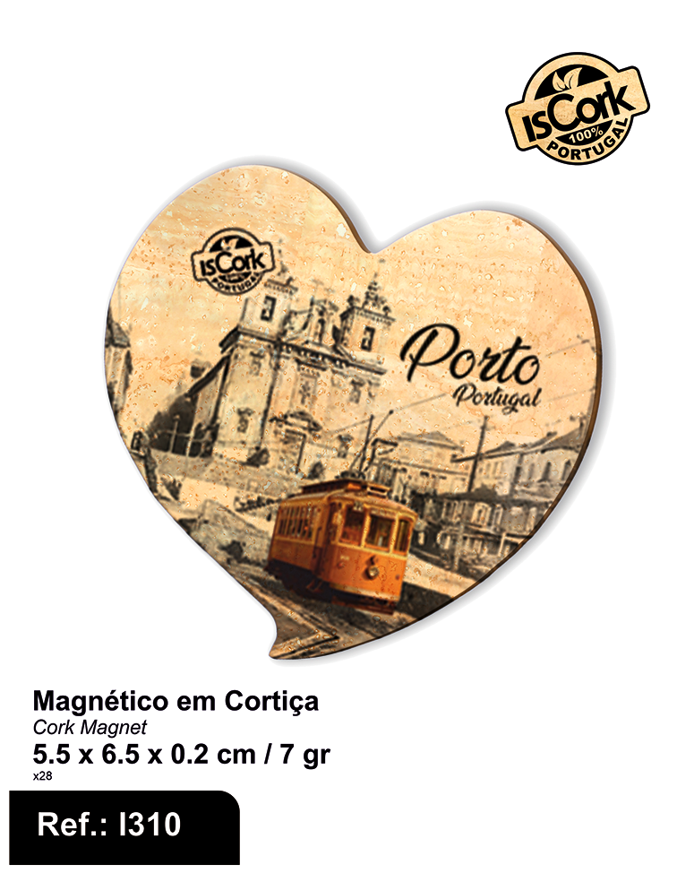 Magnético Coração Porto I-236