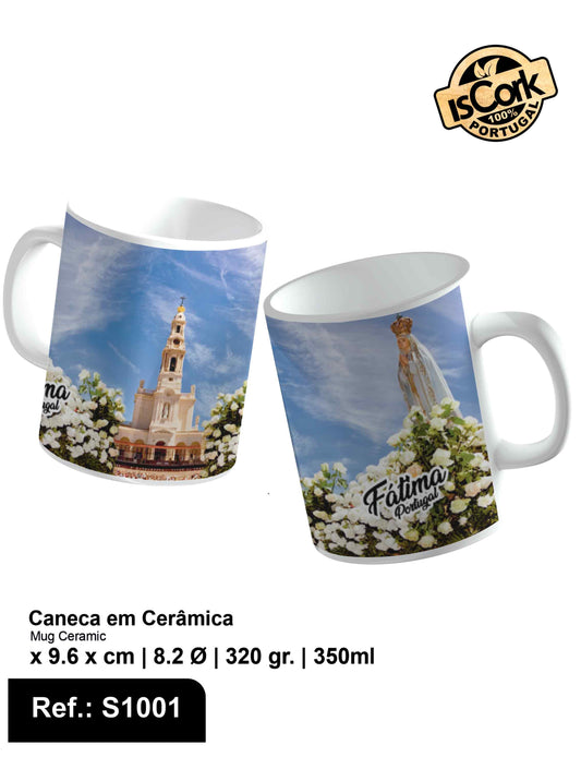 Caneca Cerâmica Fátima I-26