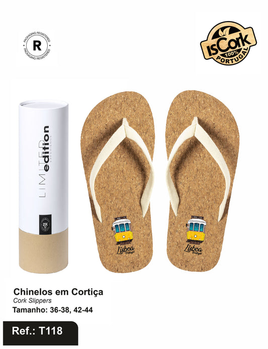 Chinelos de Cortiça Lisboa T27