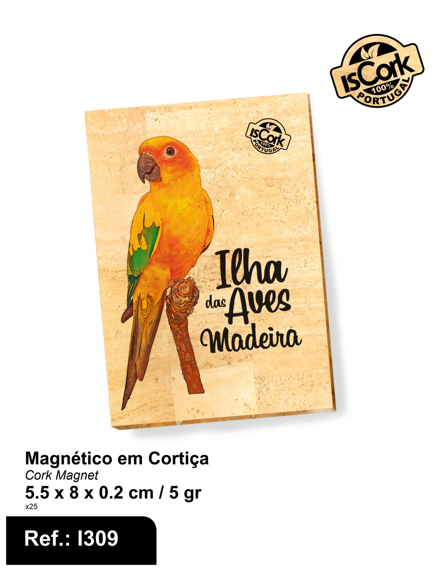 Ilha das Aves Magnético Retangular I-30