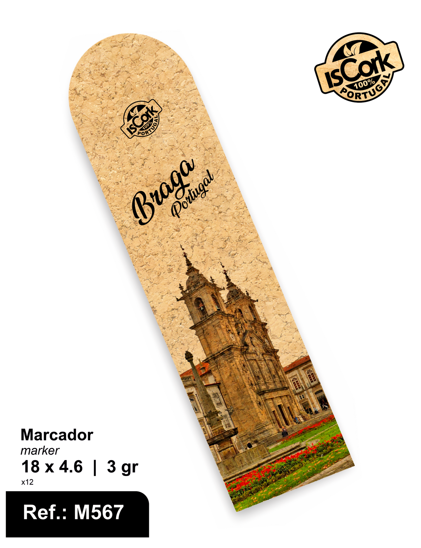 Marcador Arredondado Braga I-32