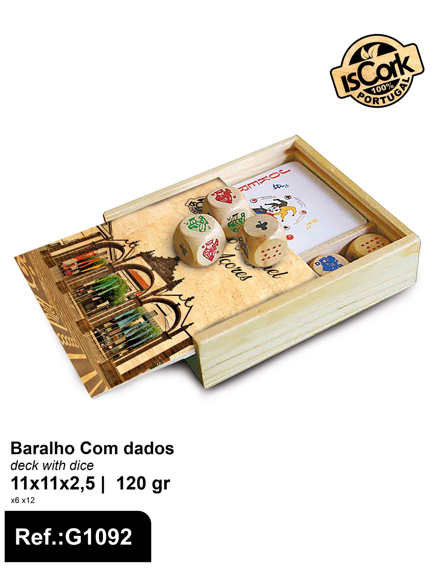 Baralho com dados São Miguel I-33