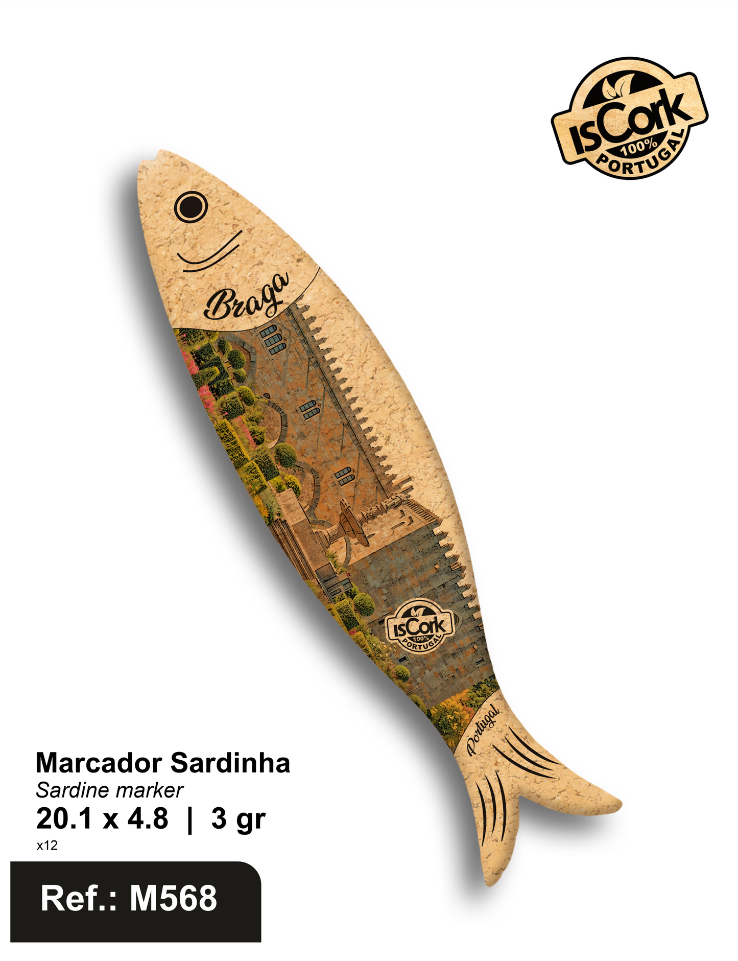 Marcador Sardinha Braga I-37
