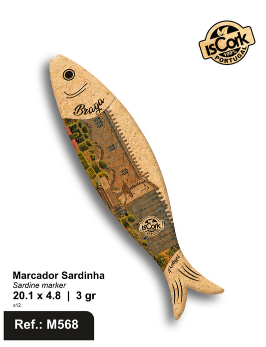 Marcador Sardinha Braga I-37