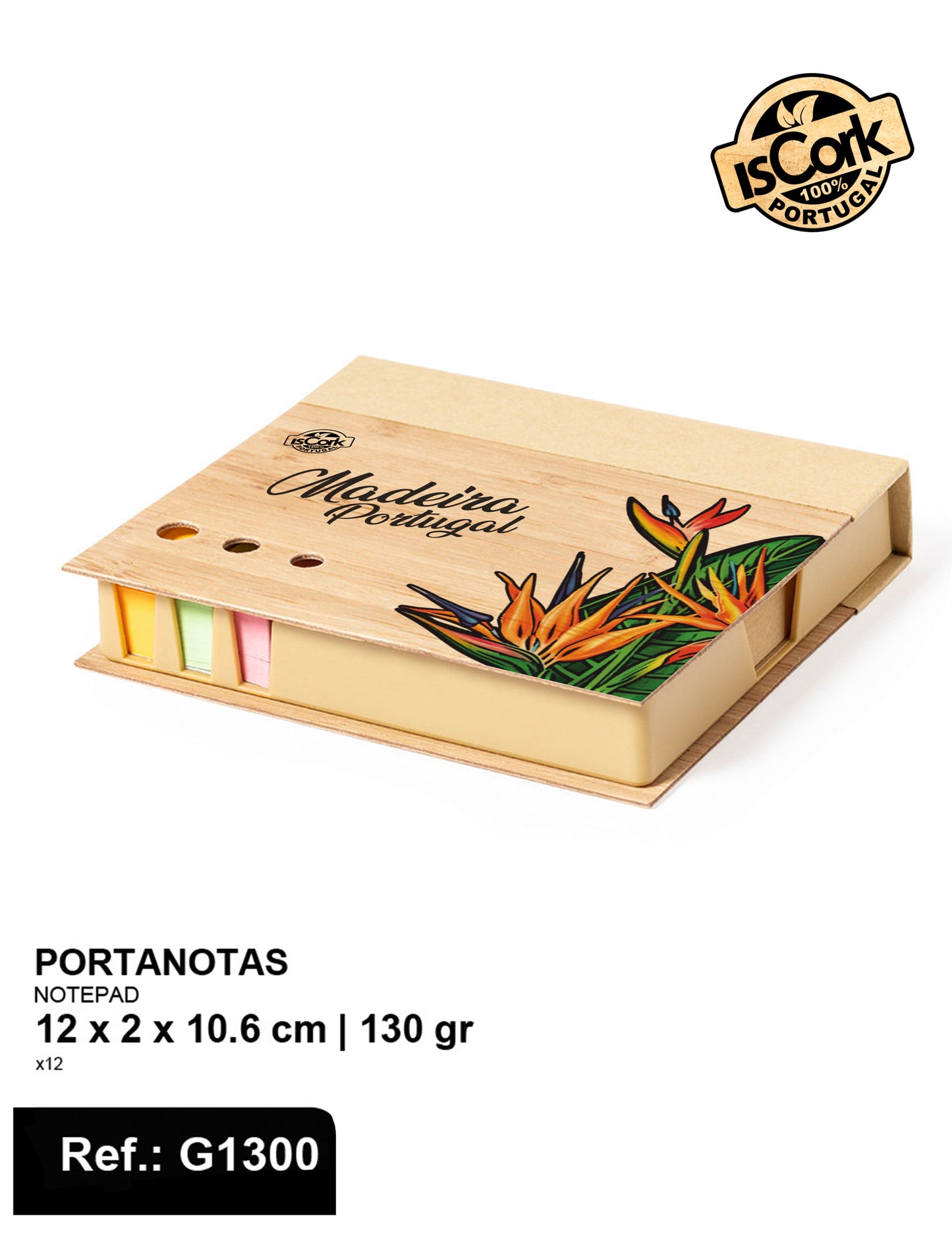 Porta-notas Madeira I-40