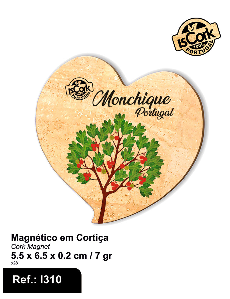 Magnético Coração Monchique I-40
