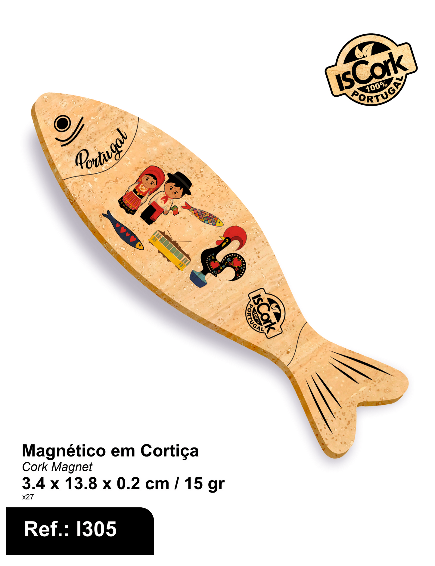Magnético Sardinha Portugal I-46