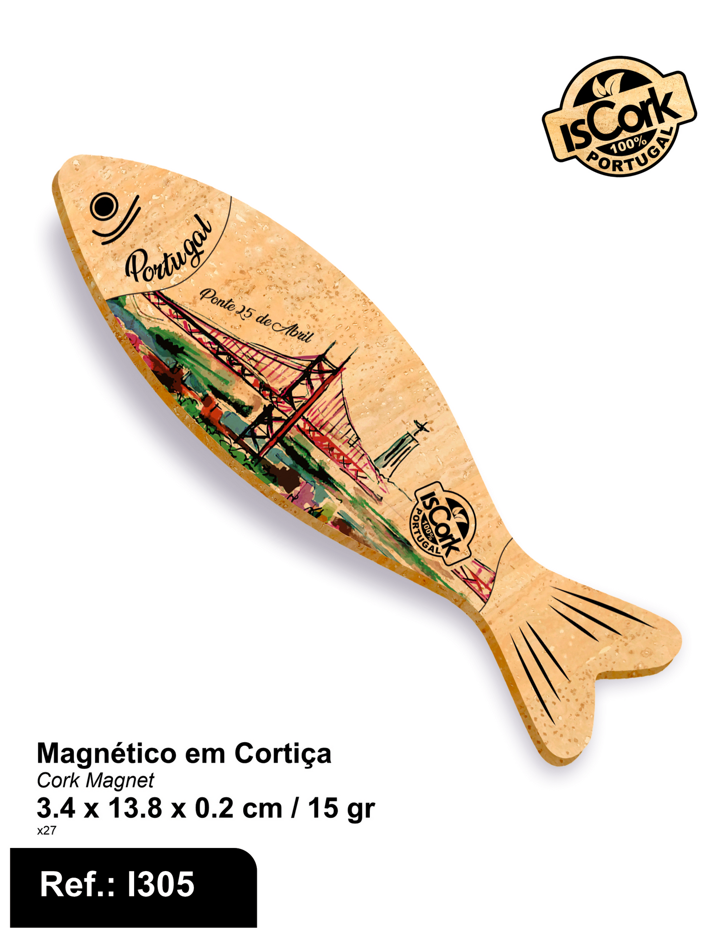 Magnético Sardinha Portugal I-50