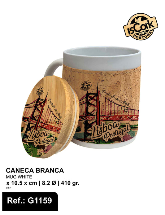 Caneca c/ Tampa Lisboa I-50