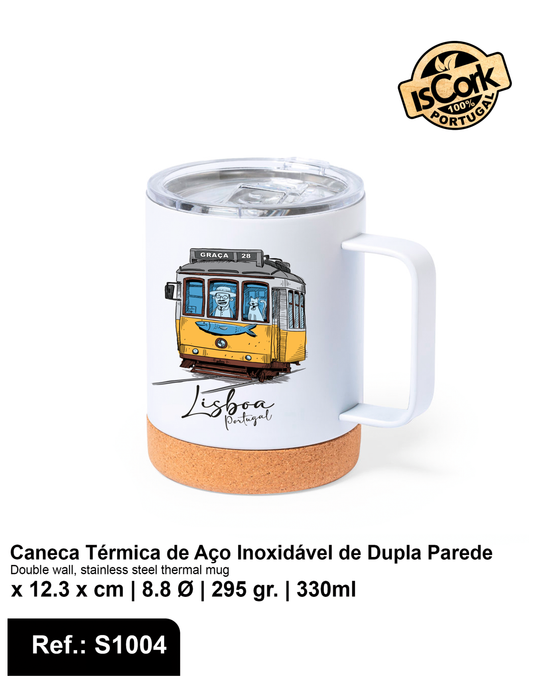 Caneca Térmicas Cortiça Lisboa I-572