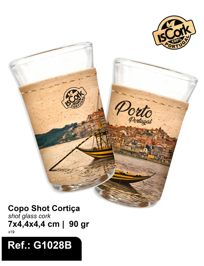 Copos Shot Cortiça