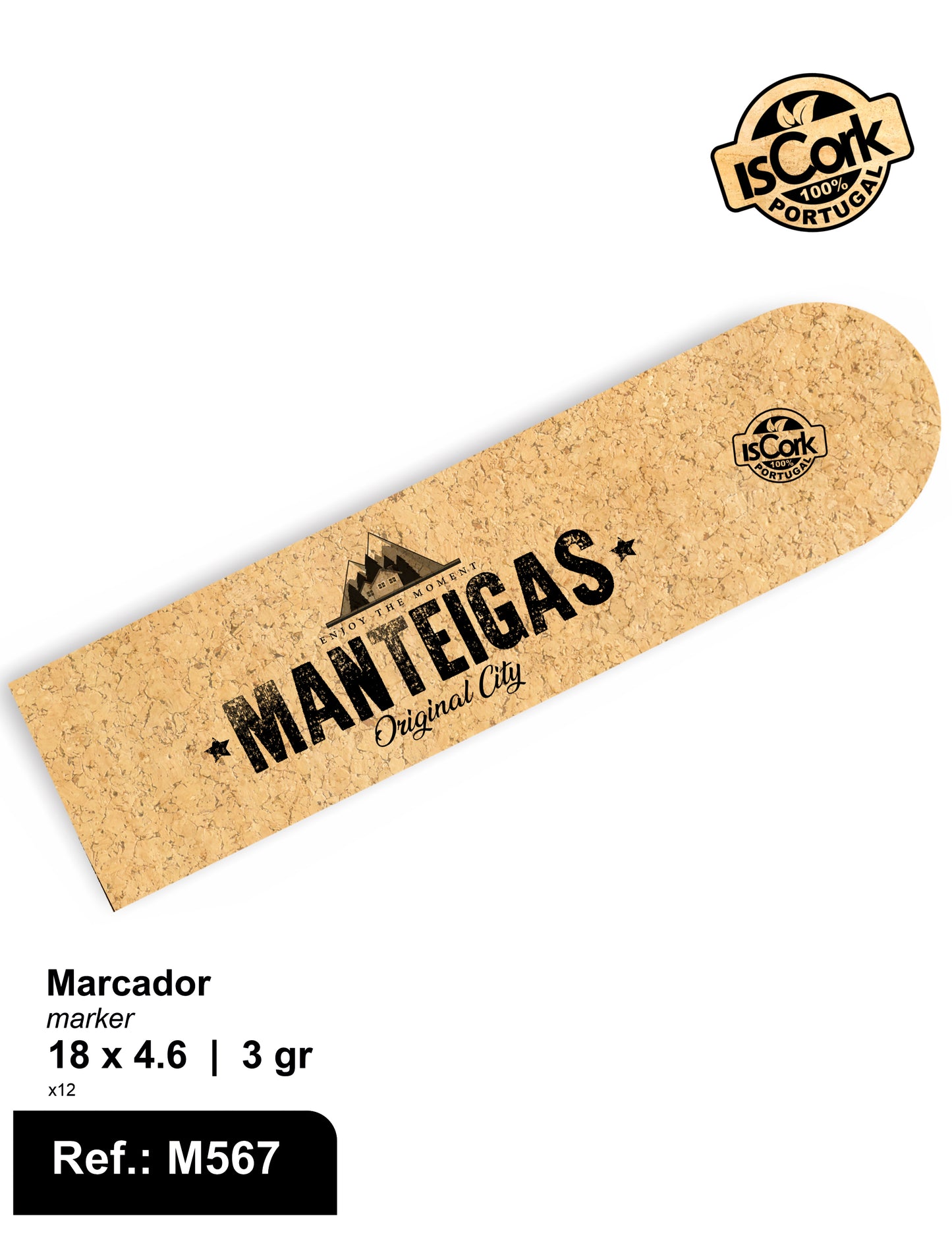 Marcador Arredondado Manteigas I-599