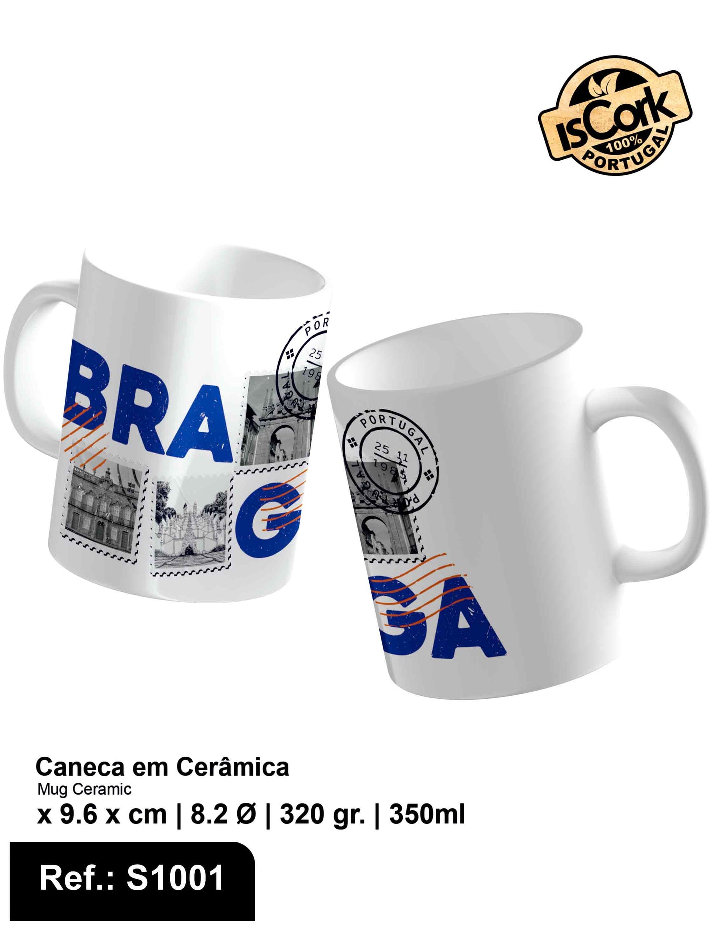 Caneca Cerâmica Braga I-603