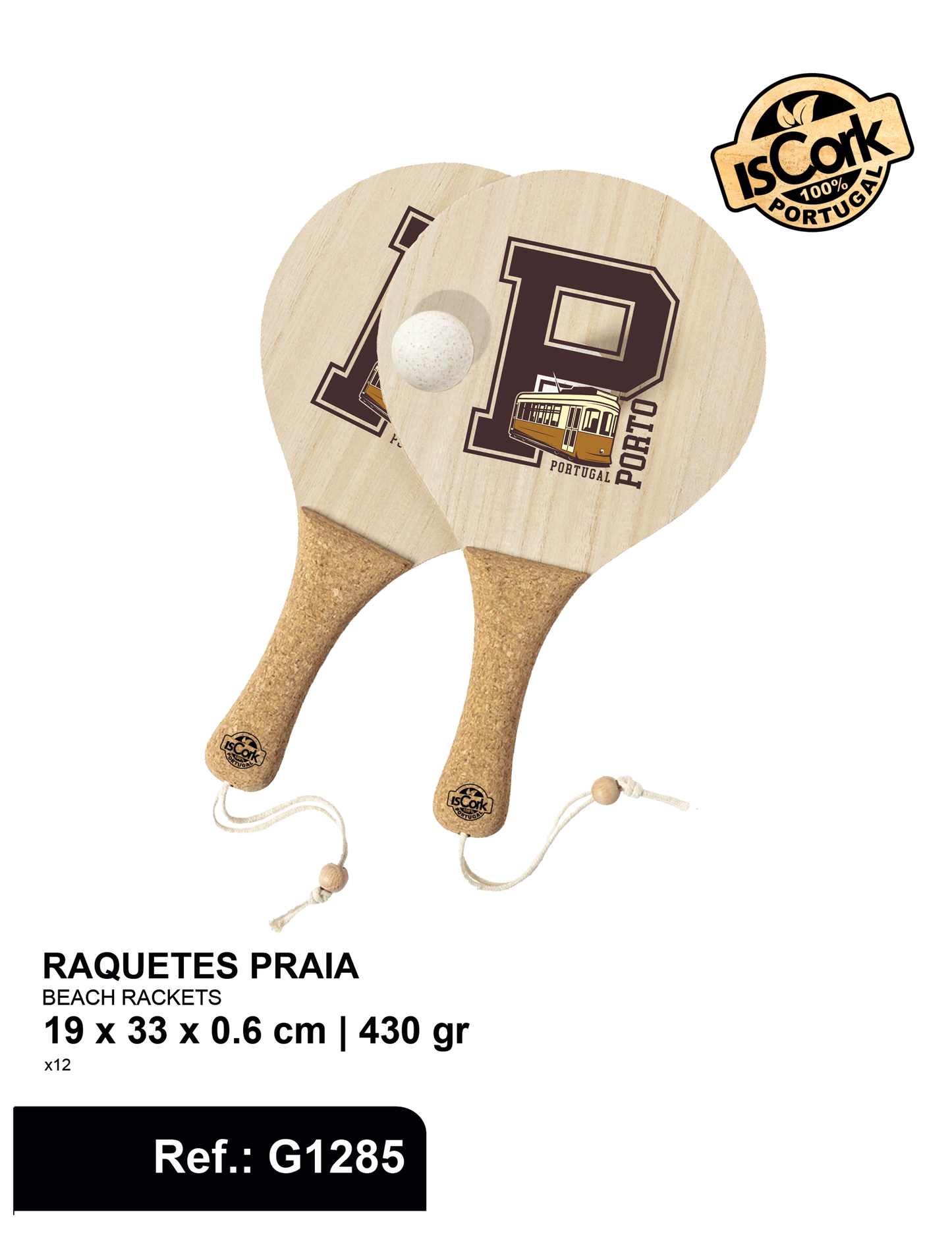 Raquetes Praia Porto I-606