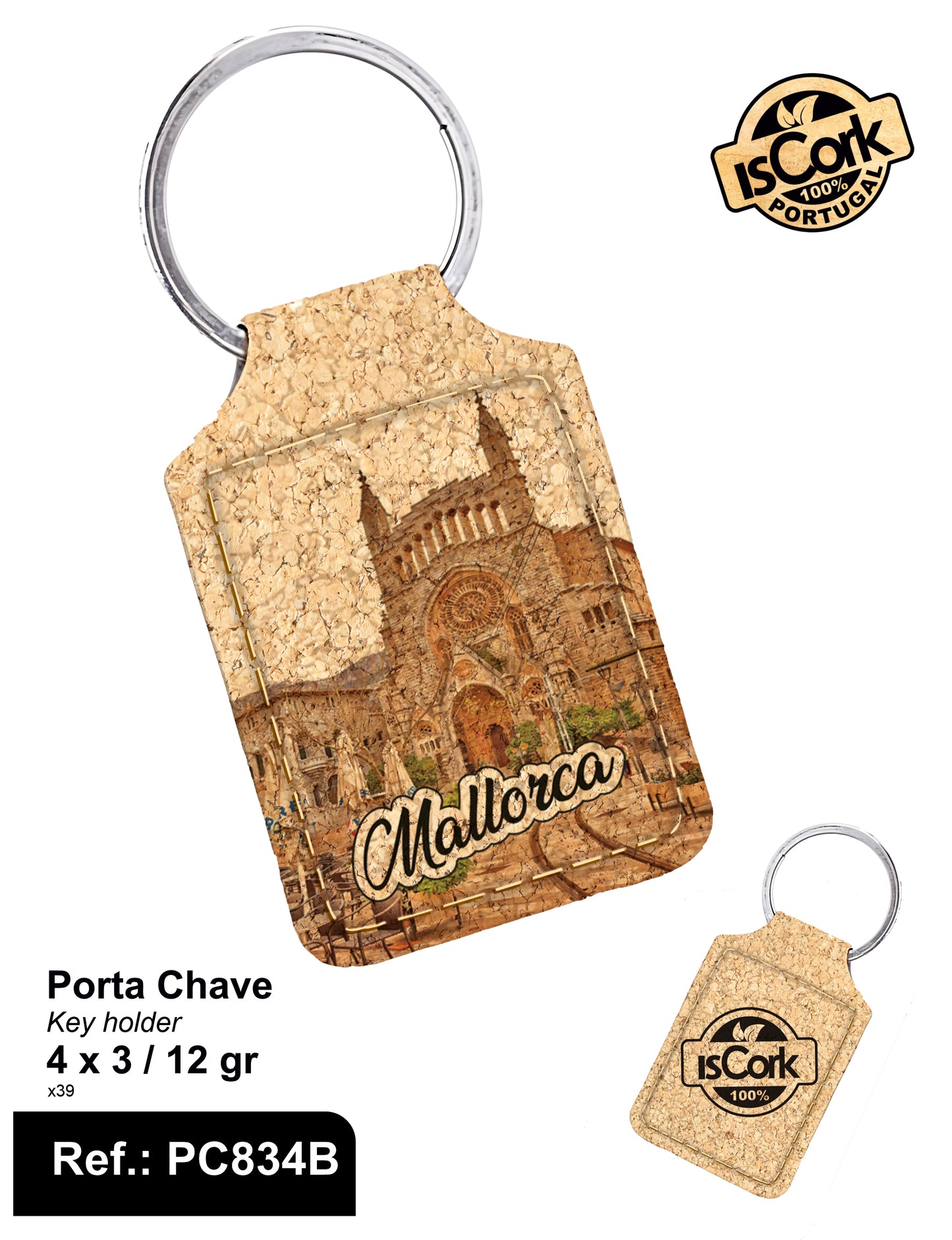 Porta Chaves Retangular Mallorca I-75