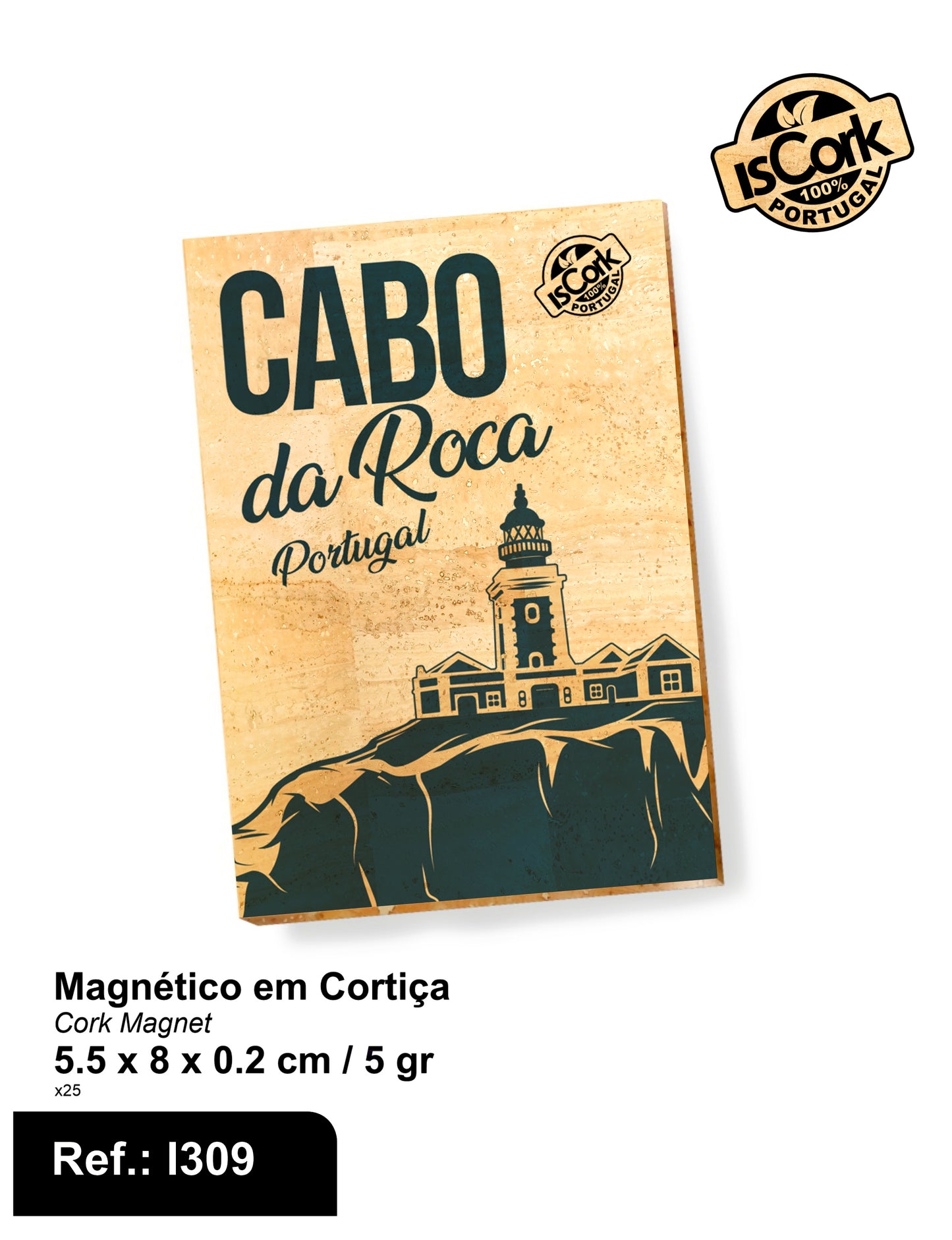 Cabo da Roca Magnético Retangular I-130