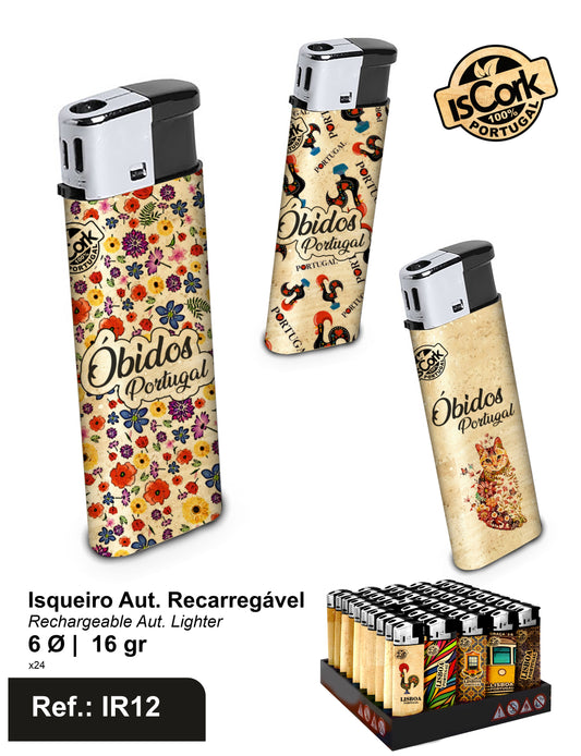 Isqueiro Aut. Recarregável Óbidos