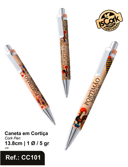 Caneta em Cortiça Portimão