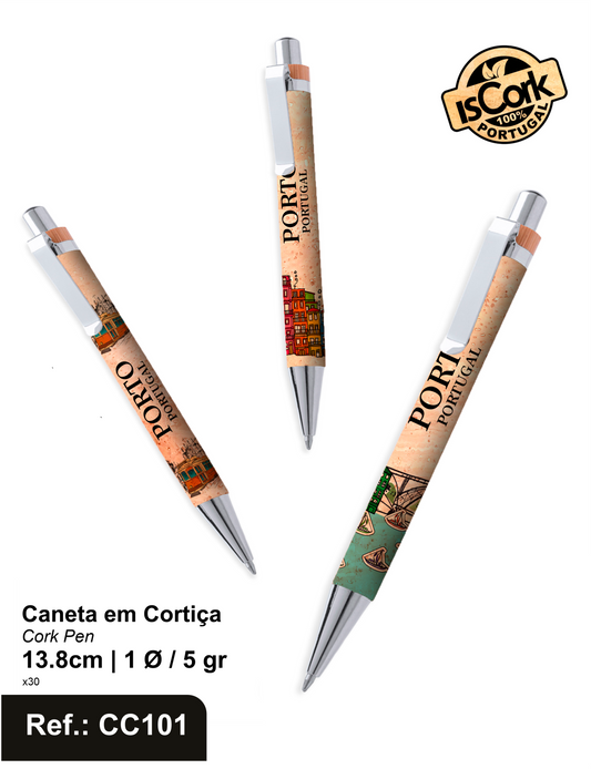 Caneta em Cortiça Porto