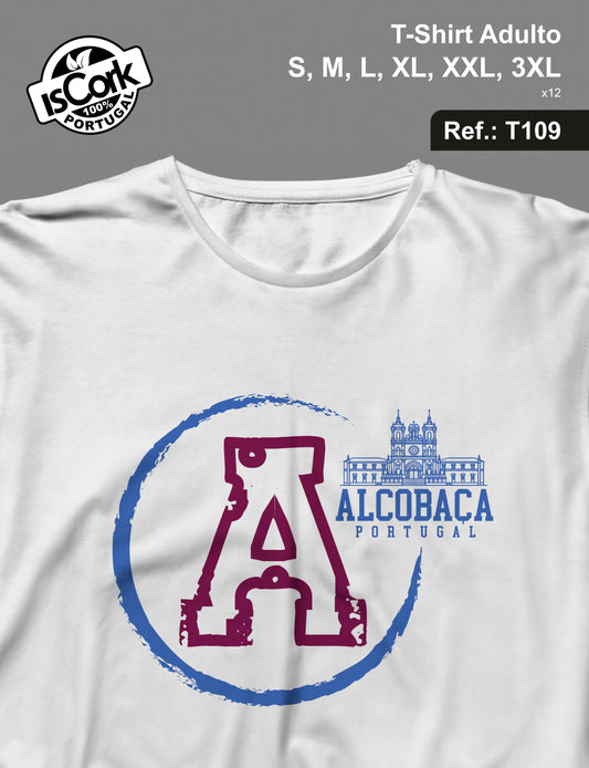 T-Shirt Adulto Alcobaça T608