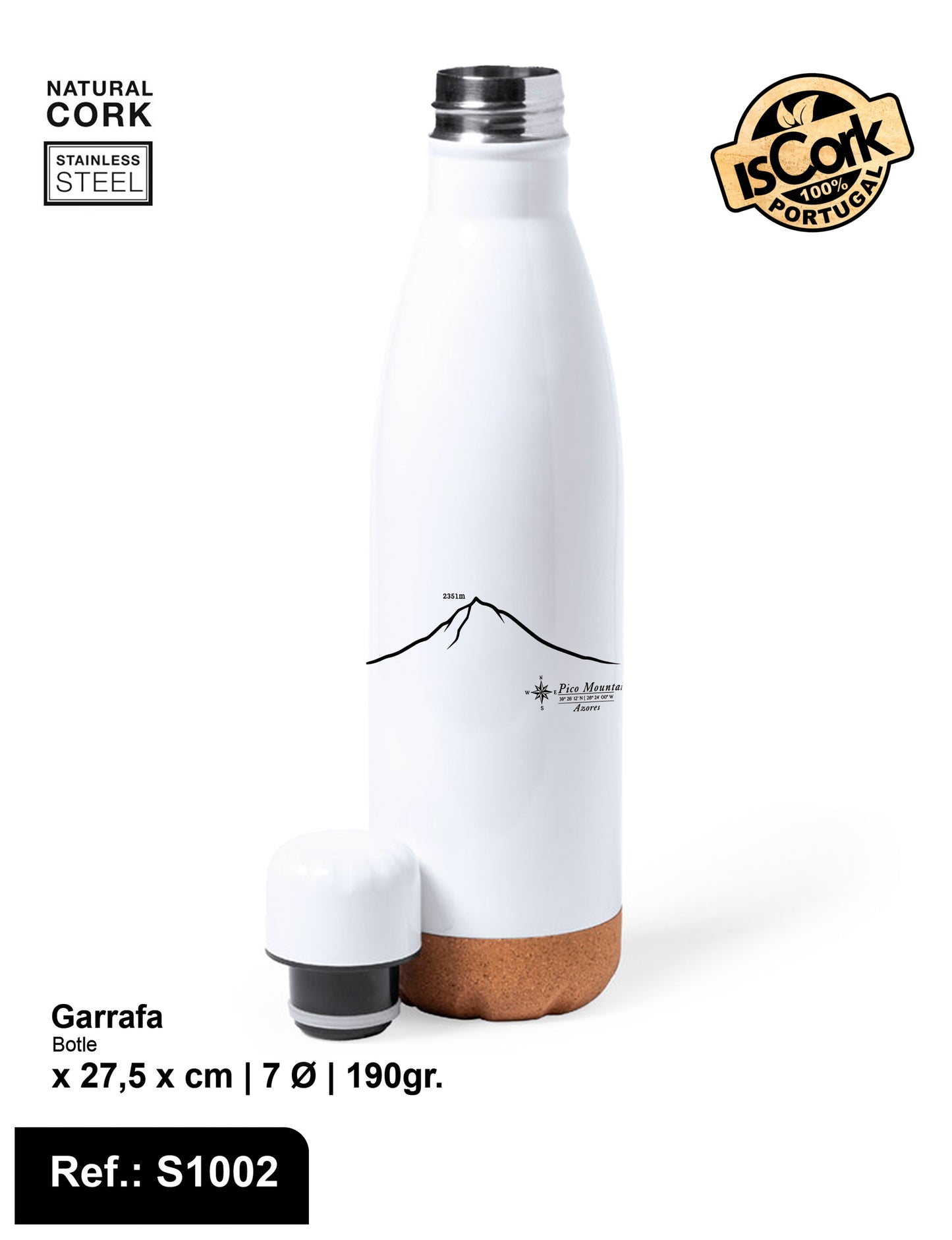 Garrafa Cortiça Ilha Pico I-24