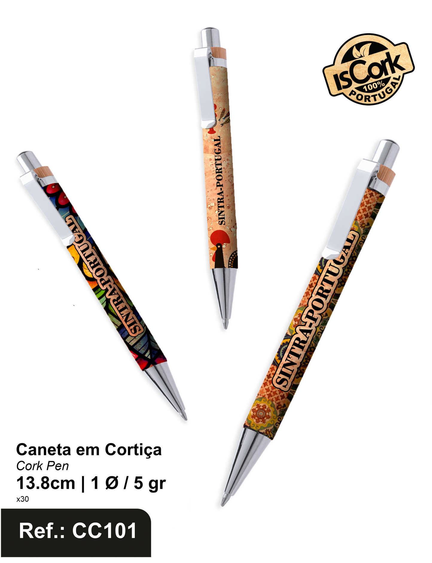 Caneta em Cortiça Sintra
