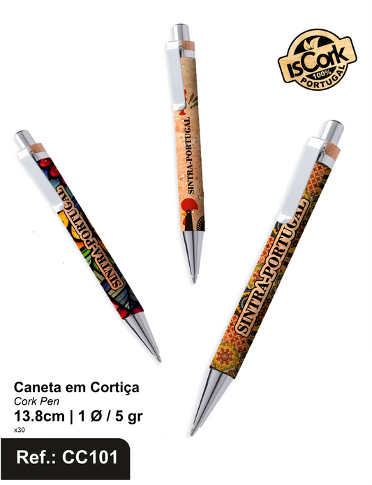 Caneta em Cortiça Sintra