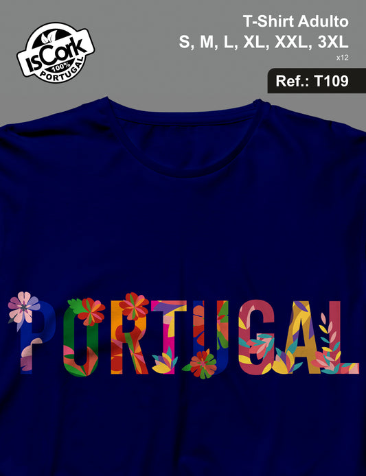T-Shirt Adulto Portugal G1020