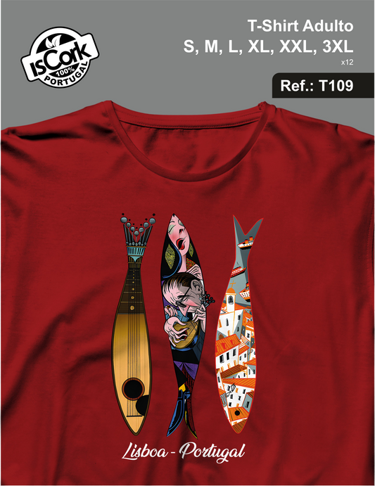 T-Shirt Adulto Lisboa G283