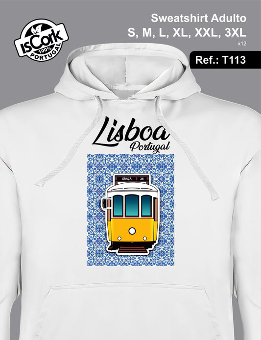 Sweatshirt Adulto Lisboa T10