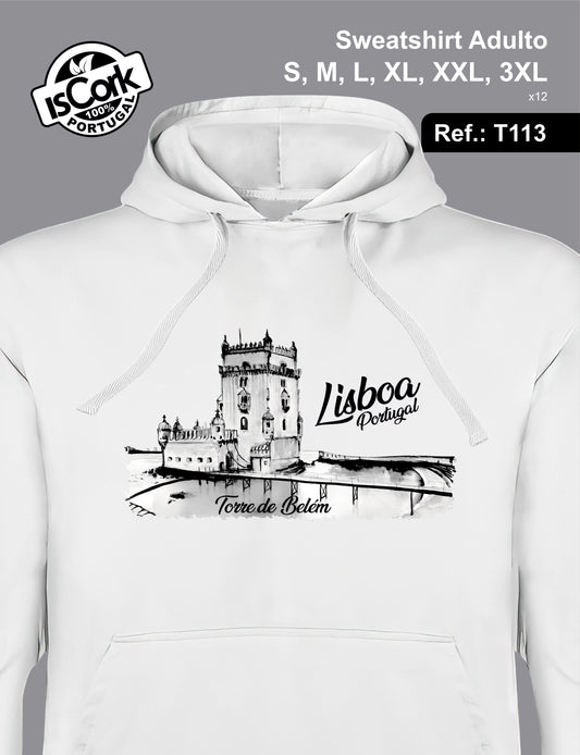 Sweatshirt Adulto Lisboa T112