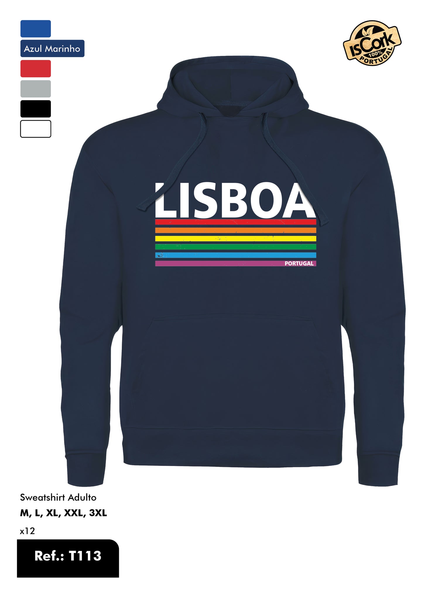 Sweatshirt Adulto - Ref. T113