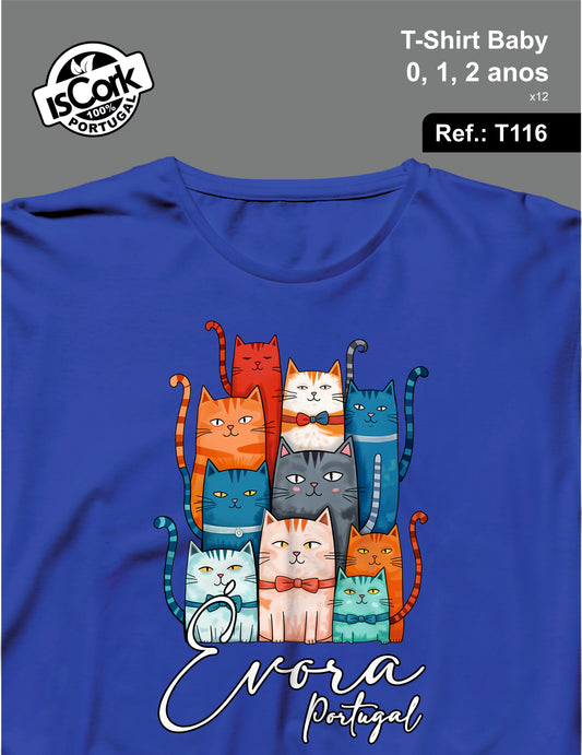 T-Shirt Baby Évora G1062