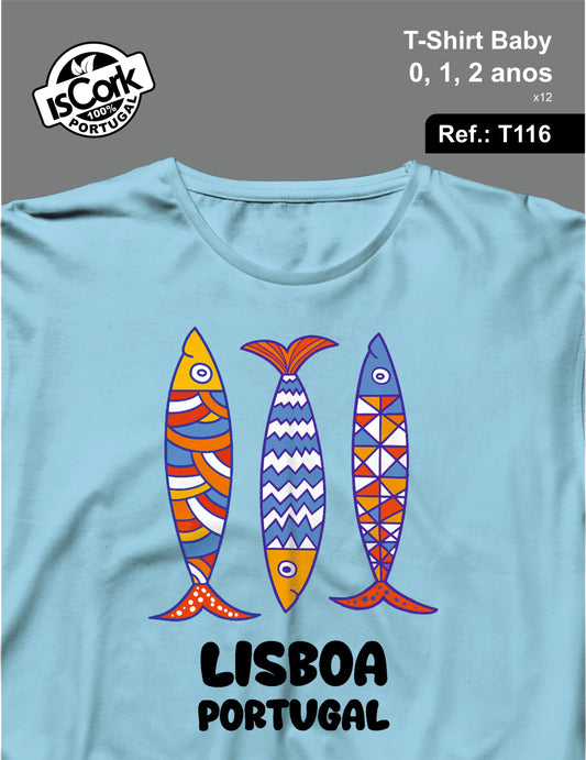 T-Shirt Baby Lisboa G513