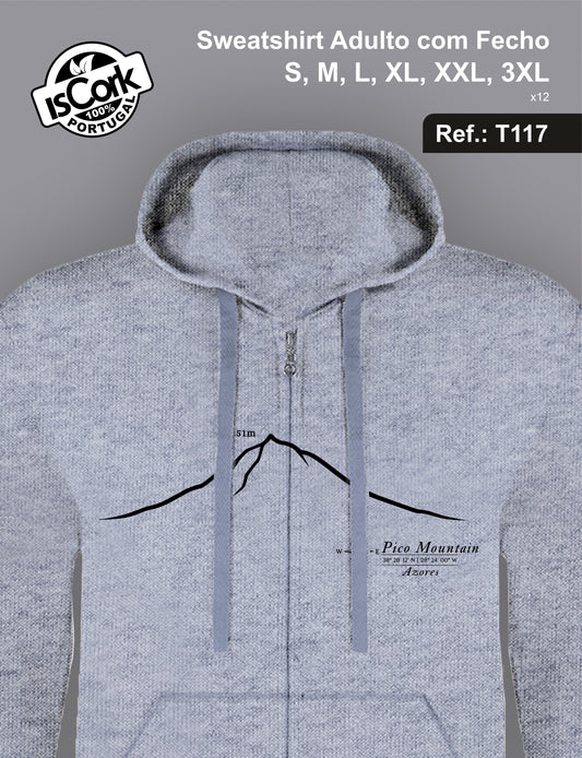 Sweatshirt Adulto Ilha Pico T24