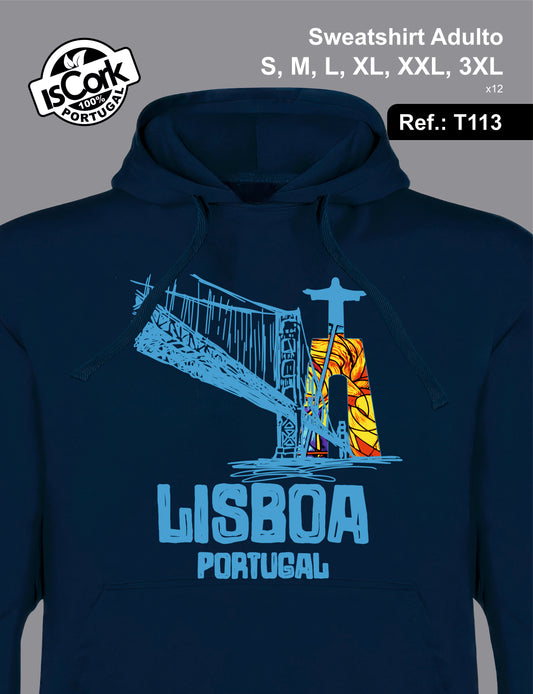 Sweatshirt Adulto Lisboa T127
