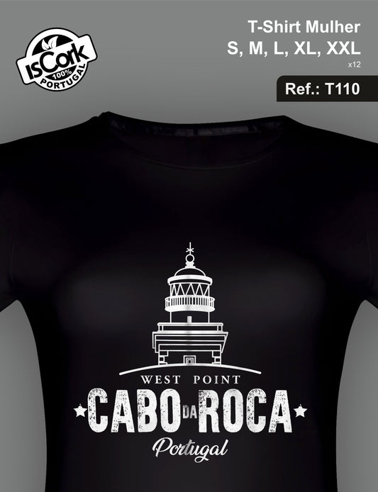 T-shirt Woman Cabo da Roca T127