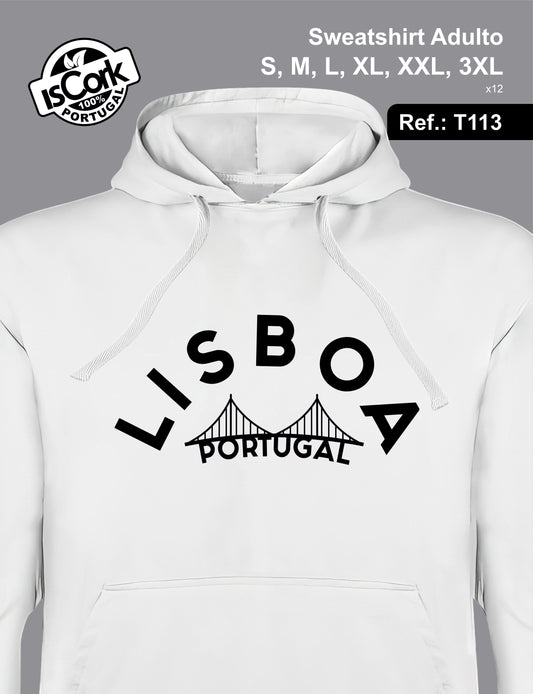 Sweatshirt Adulto Lisboa T188
