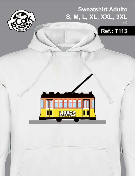 Sweatshirt Adulto Lisboa T18