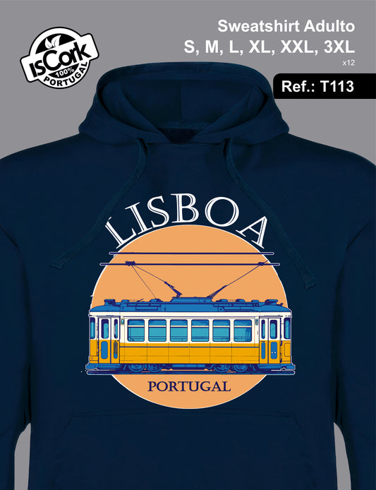 Sweatshirt Adulto Lisboa T195